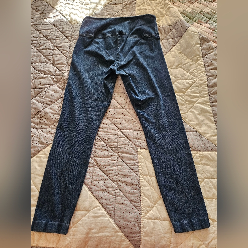 Lysse High Rise Skinny Pull-On Cropped Joggers - Picture 2 of 7